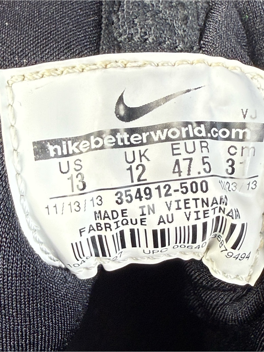 Nike Air Griffey Max 1 Purple Venom athletic sneaker shoes men’s size 13 - Picture 7 of 8